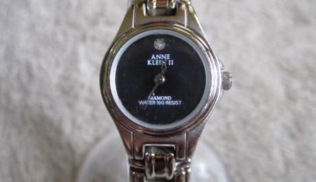 Authentic Anne Klein 2 Silvertone Diamond Women's Watch photo
