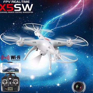 Syma X5SW Explorers 2 2.4GHz 4 Channel WiFi FPV RC Quadcopter with 2.0MP HD photo